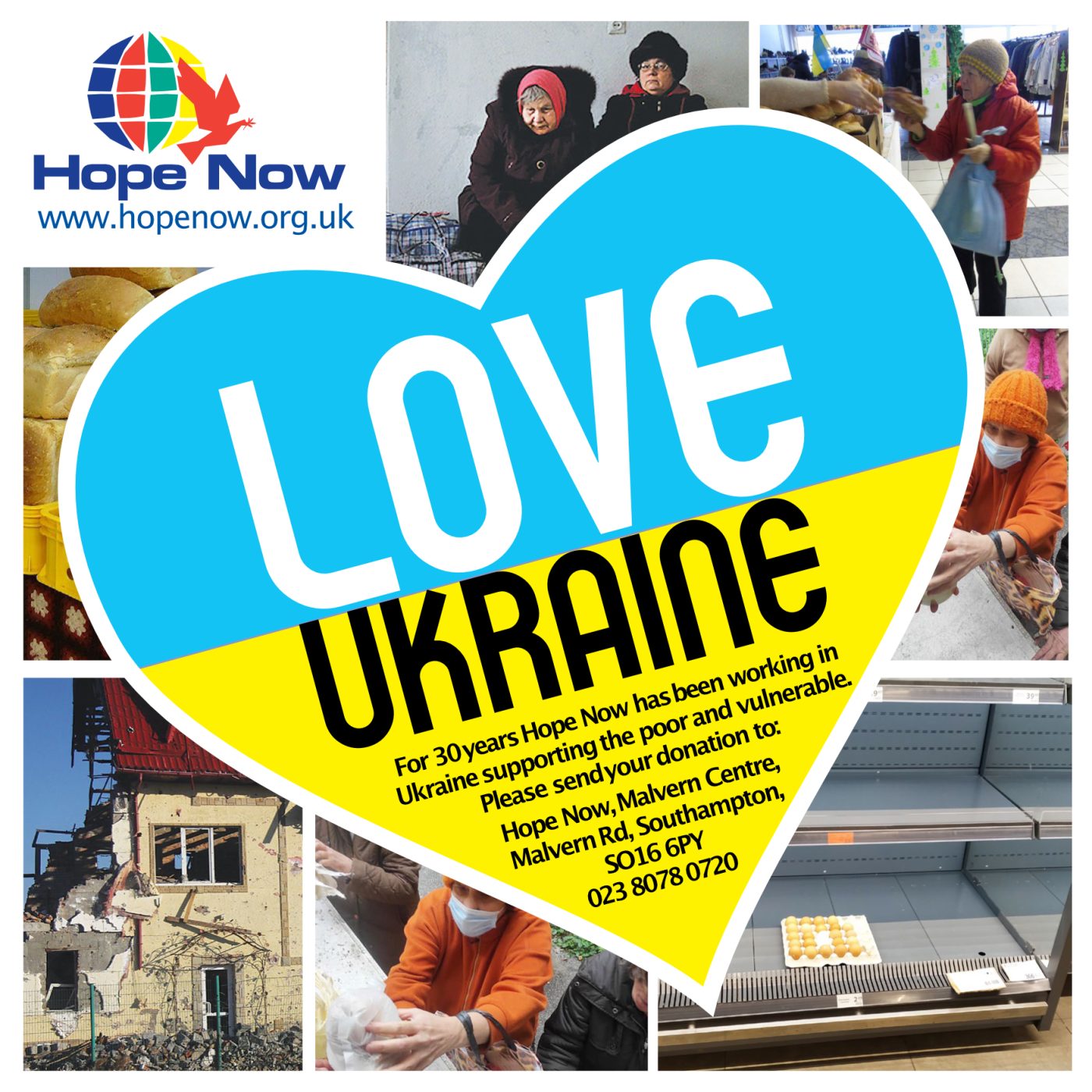 Ukraine relief work